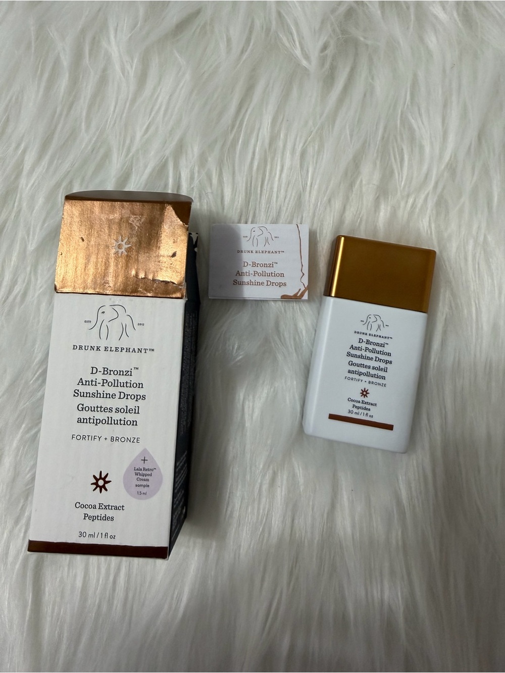 2/$60✨Drunk Elephant D-Bronzi Bronzing Drops with Peptides
